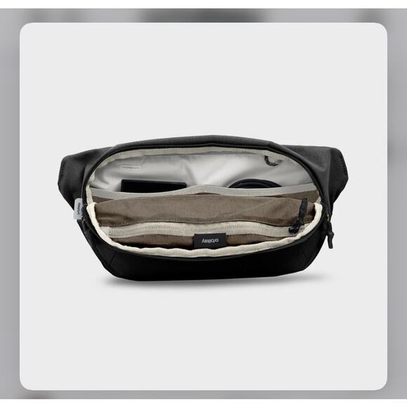 Orbitkey $89 Urban Sling Black Unisex Crossbody Travel Bag (4L) EUC - Picture 13 of 16